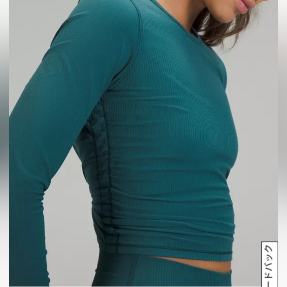 NWT Lululemon Athletica All It Takes Ribbed Nulu Long-Sleeve Shirt - Picture 5 of 9